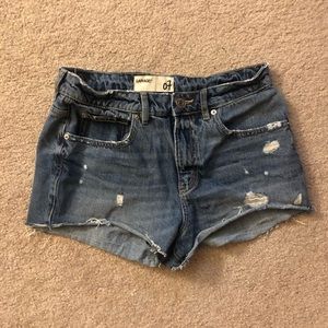 Garage Jean Short Shorts